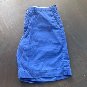 Blue polo shorts